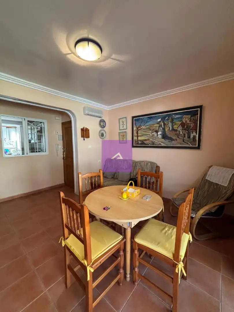 Menjador de Apartament en venda en Sueca amb Aire condicionat, Terrassa i Moblat