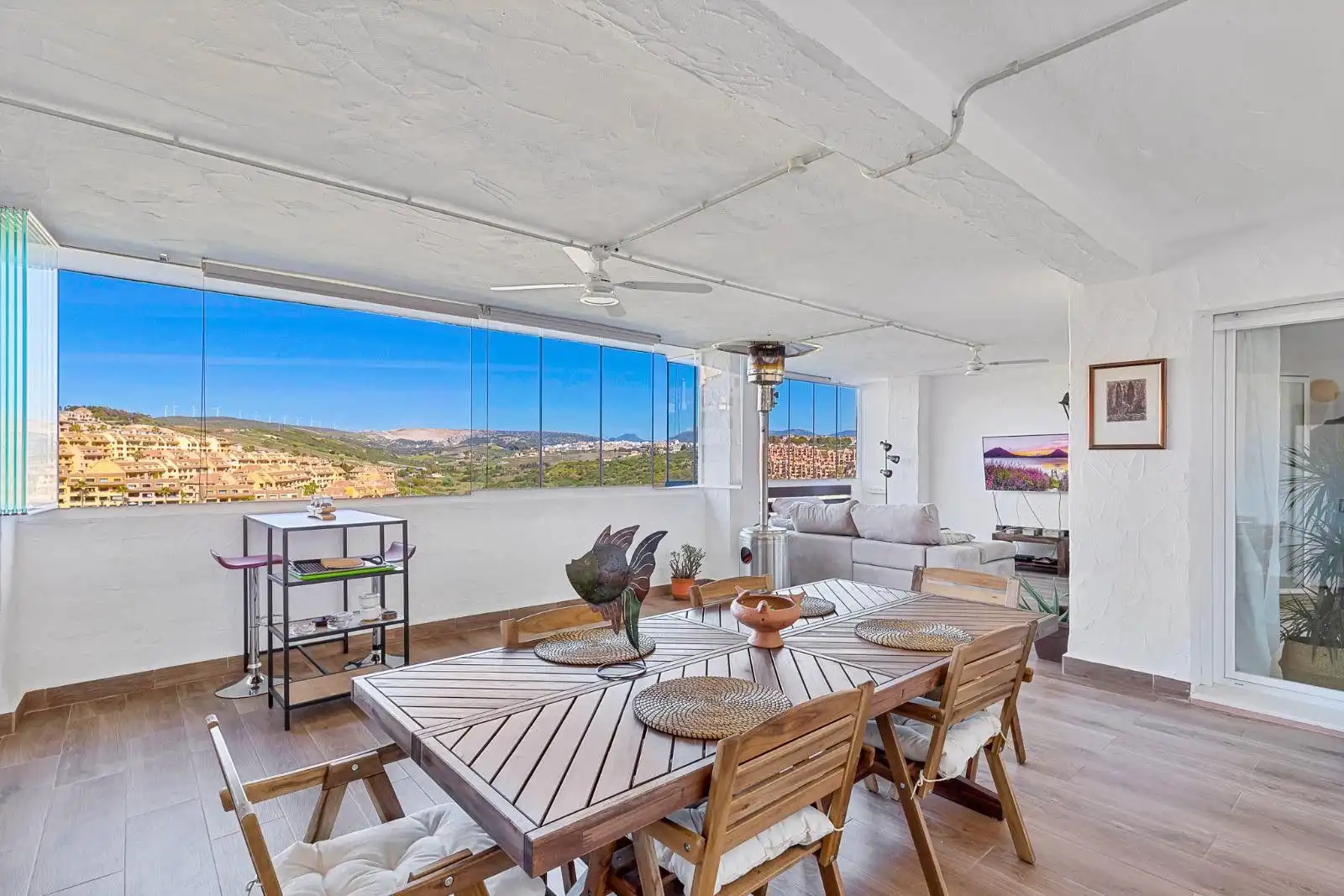 Terrace of Apartments for sale in Manilva  with Air Conditioner, Heating and Terrace