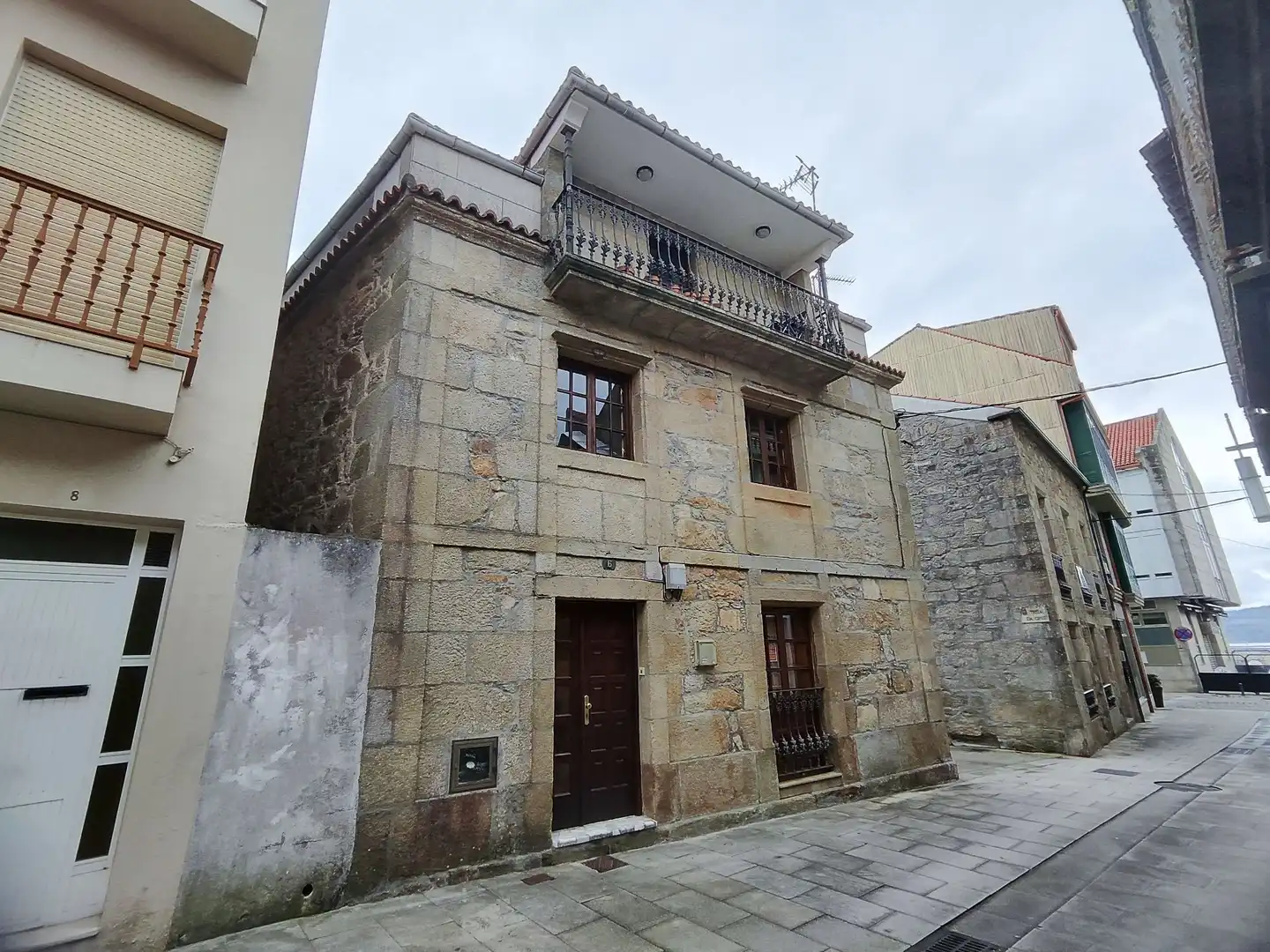 Vista exterior de Casa o chalet en venta en Vilagarcía de Arousa con Calefacción y Terraza