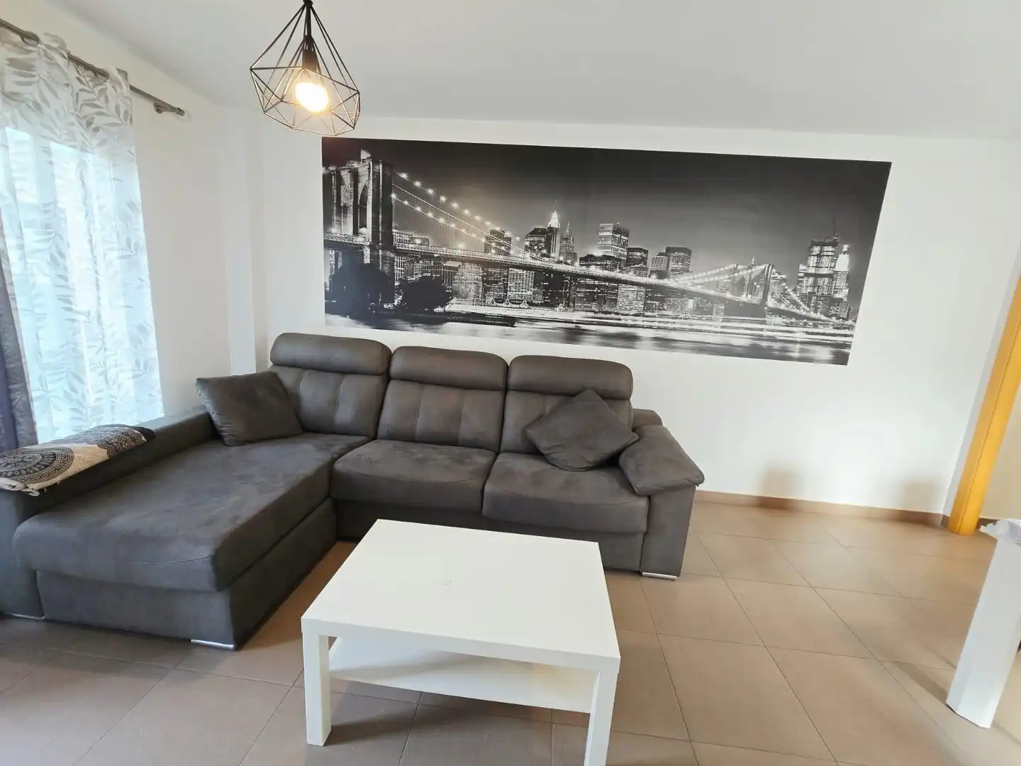 Living room of Apartments for sale in Benidorm  with Air Conditioner, Terrace and Furnished