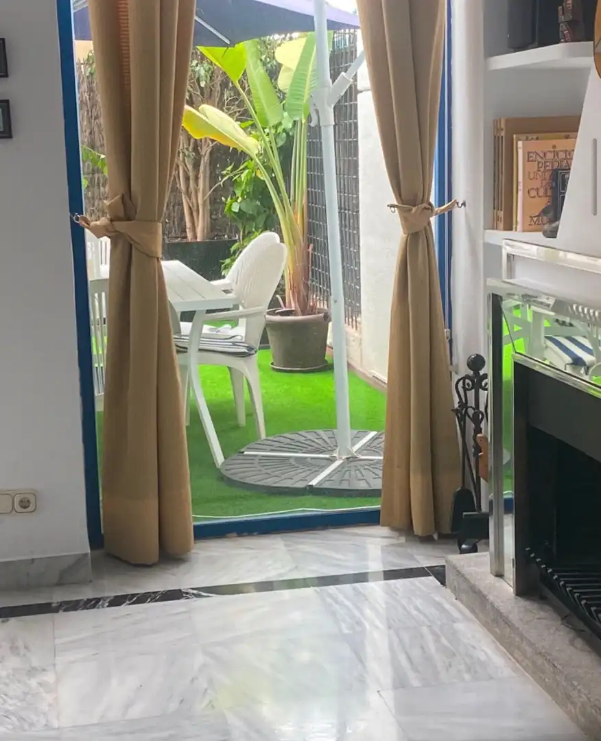 Terrassa de Dúplex de lloguer en Marbella amb Aire condicionat, Calefacció i Moblat