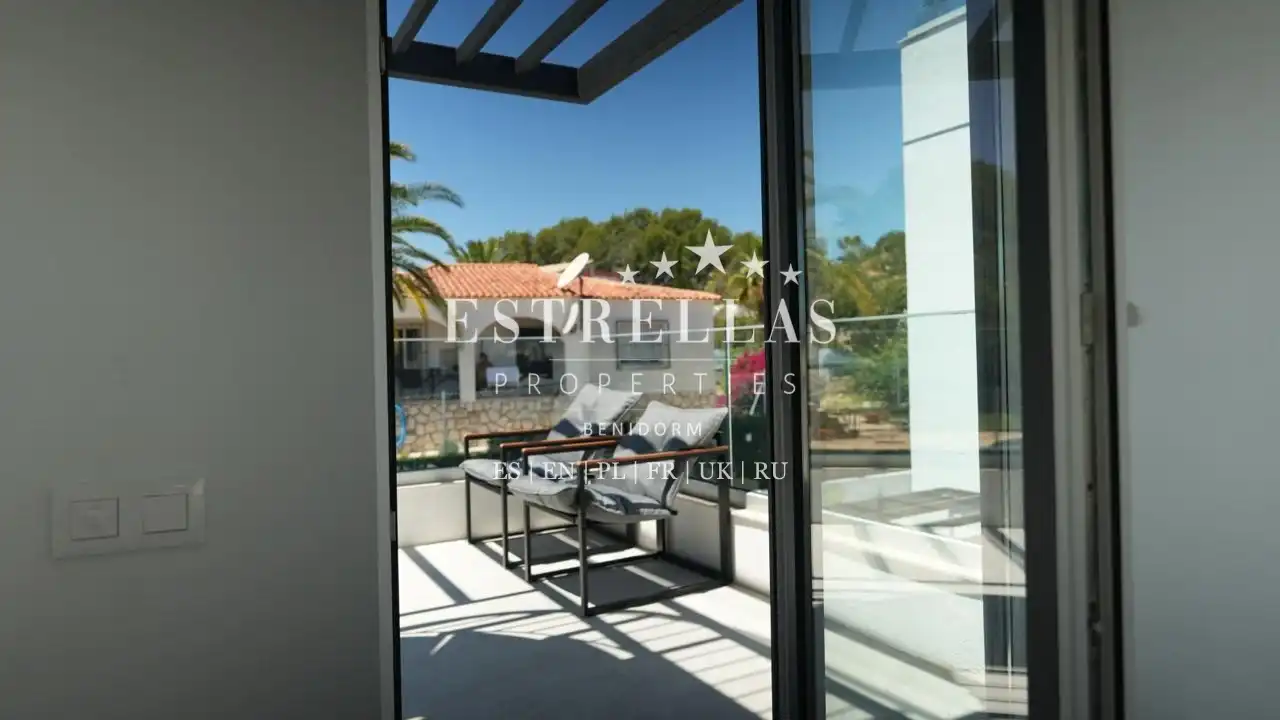 Terraza de Casa o chalet en venta en La Nucia con Aire acondicionado, Calefacción y Jardín privado