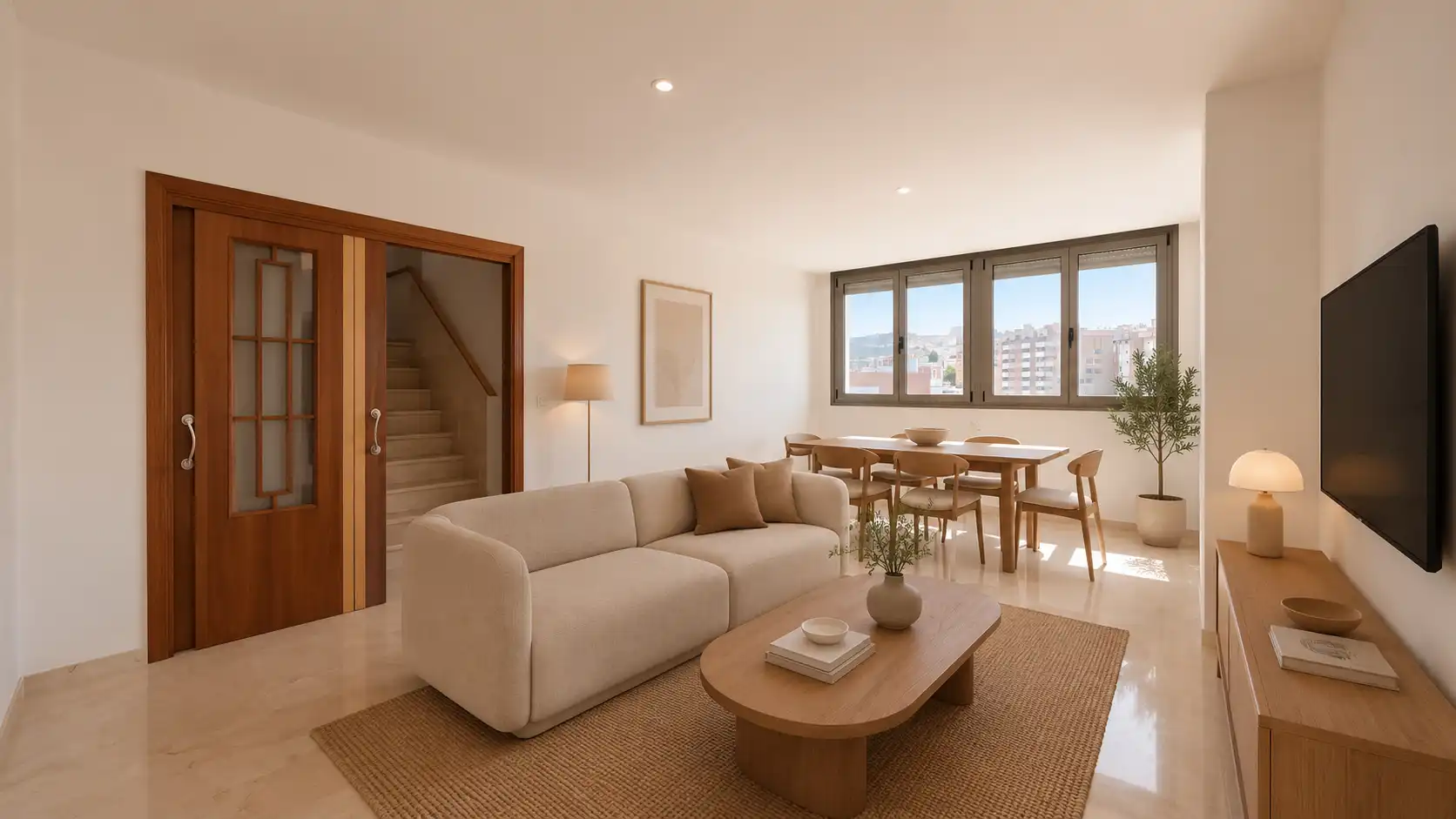 Sala de estar de Ático en venta en Santa Cruz de Tenerife con Balcón