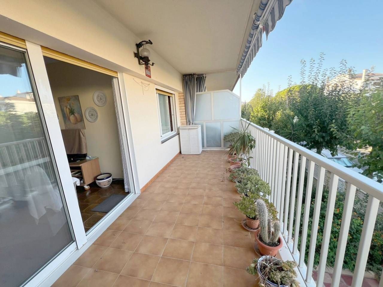 Balcony of Flat for sale in Cubelles  with Air Conditioner, Heating and Terrace