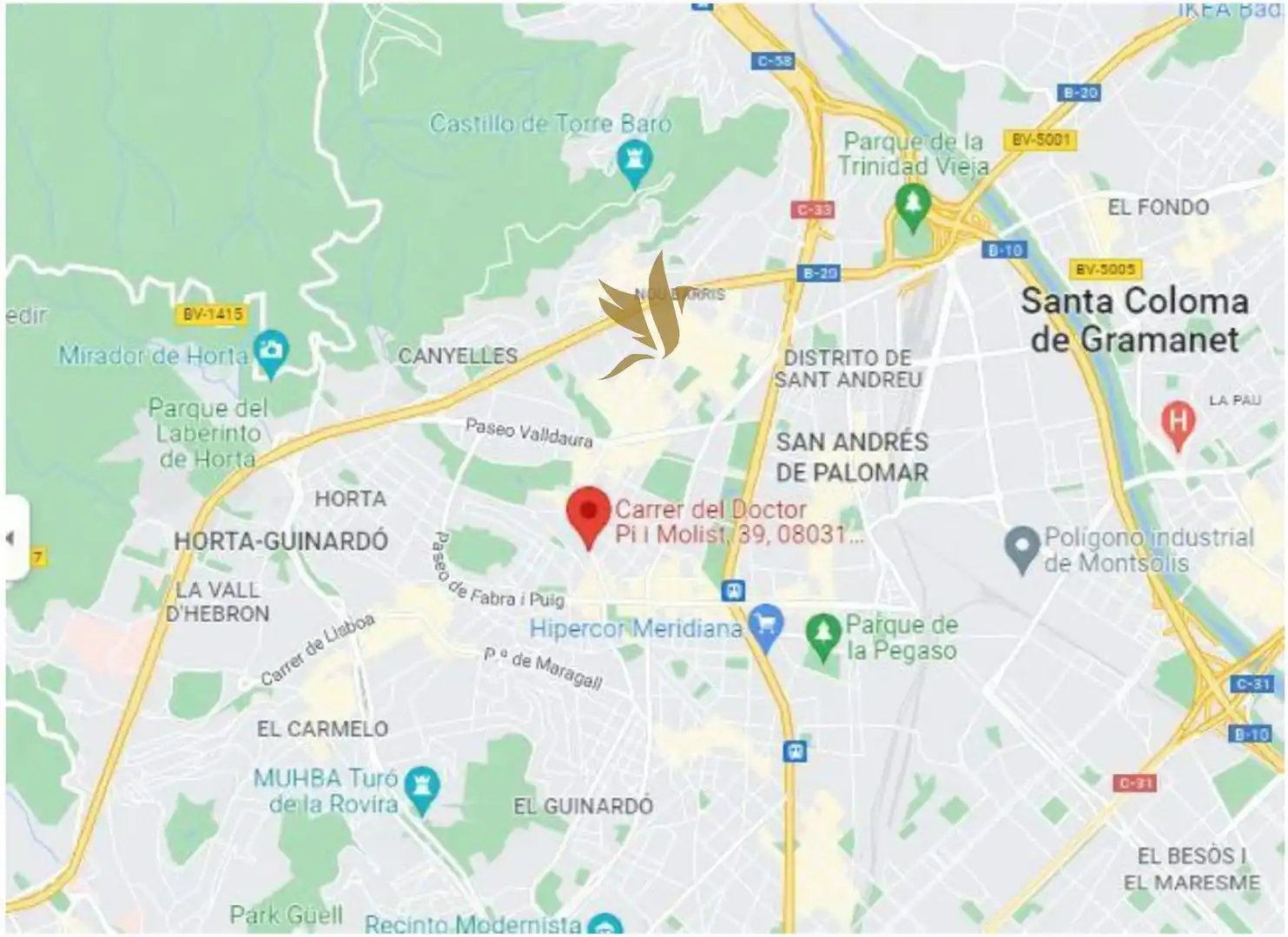 Vista exterior de Local de alquiler en Barcelona