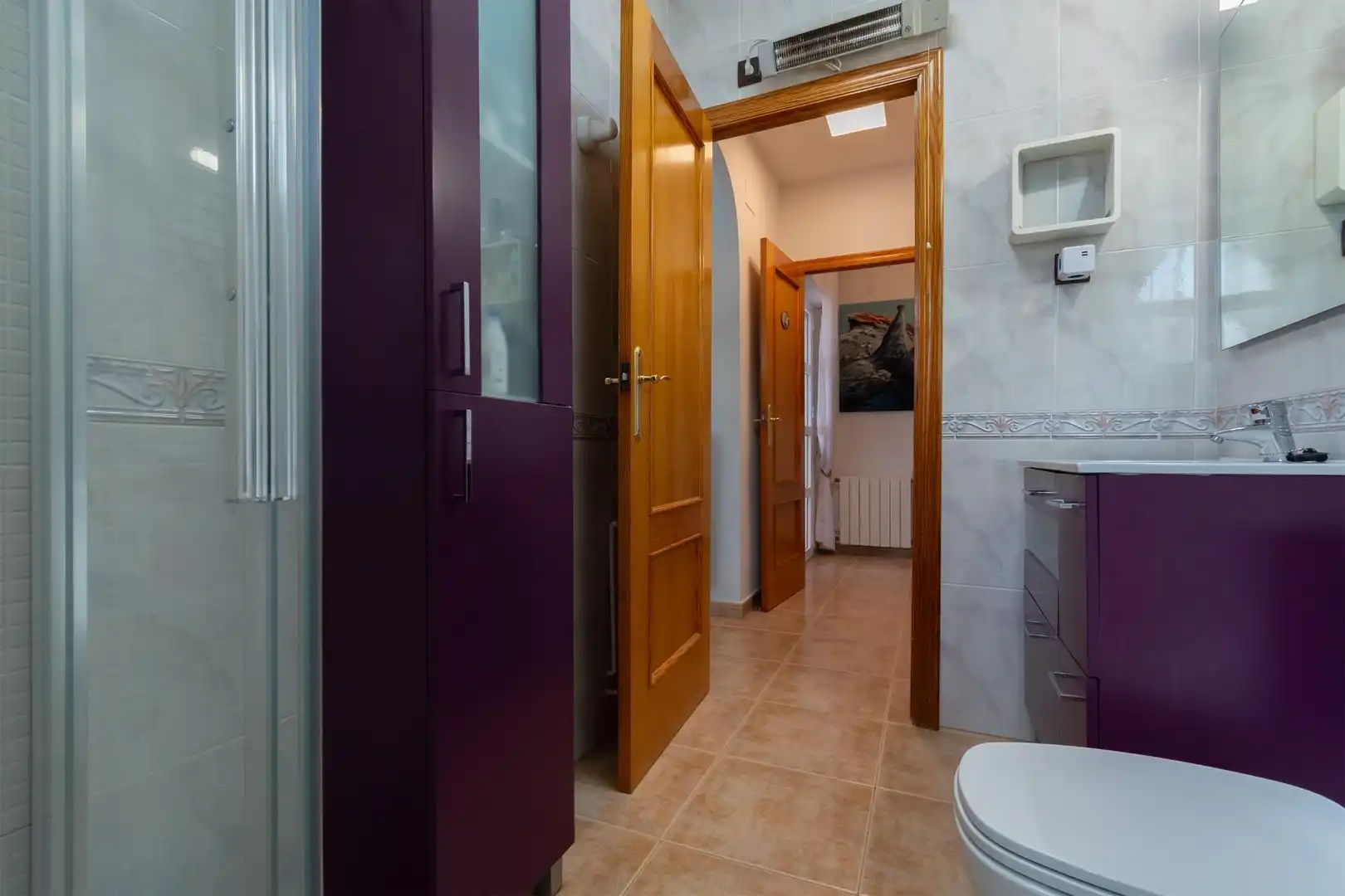 Baño de Casa o chalet en venta en Cartagena con Aire acondicionado, Jardín privado y Terraza