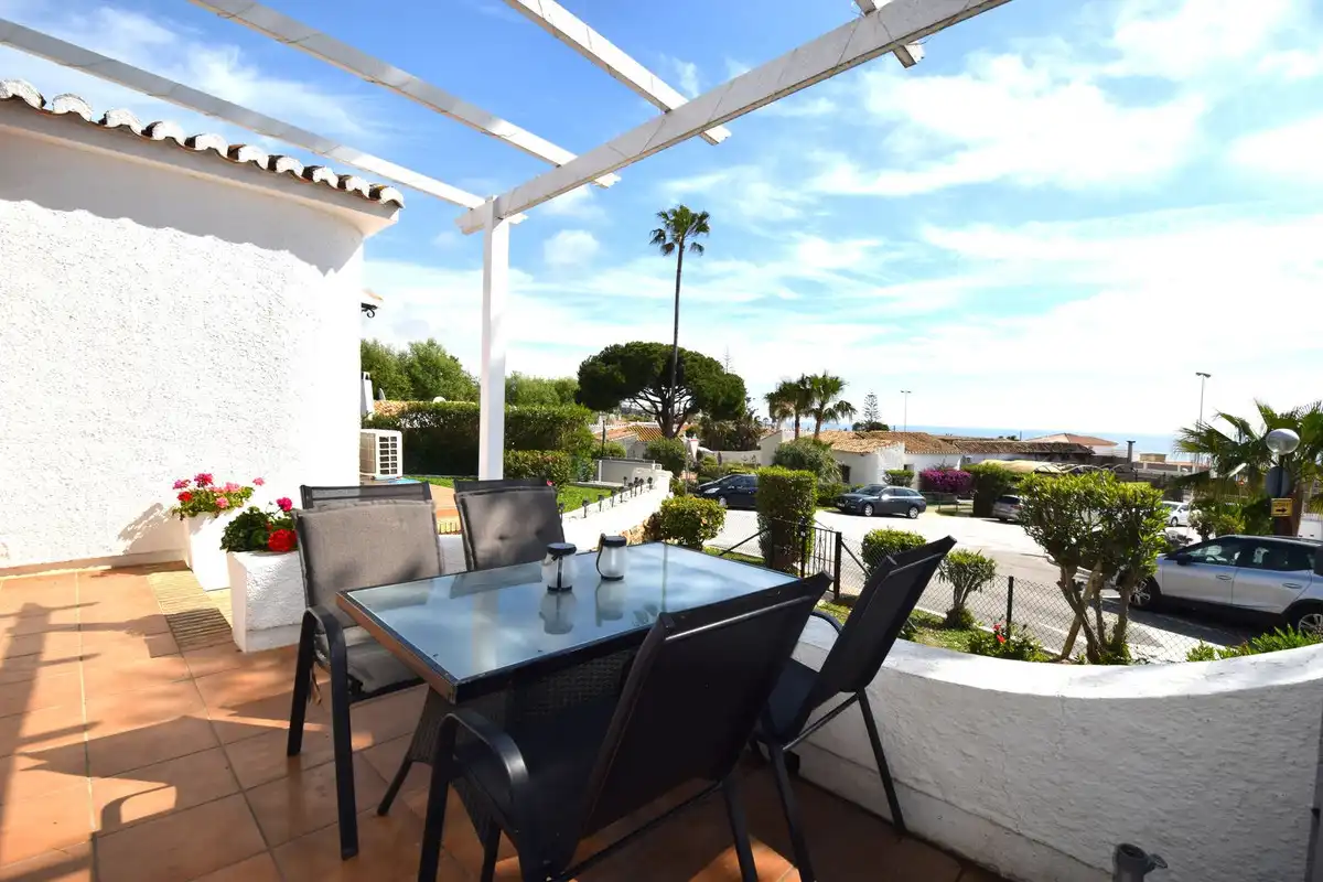 Terraza de Casa o chalet en venta en Mijas con Aire acondicionado, Calefacción y Jardín privado