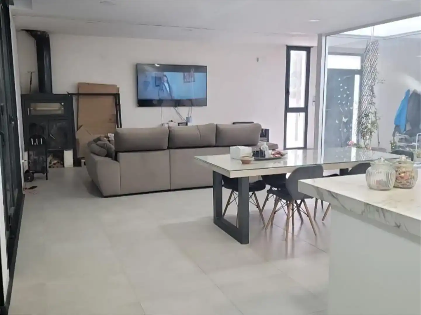 Sala de estar de Casa o chalet en venta en Baza con Piscina