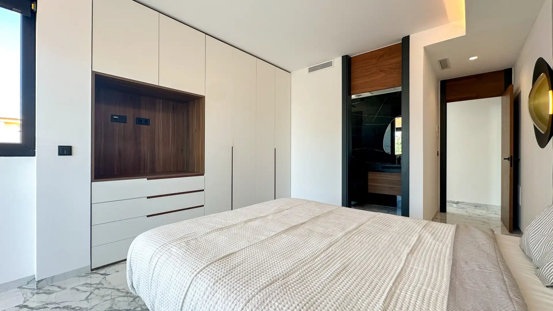 Bedroom of Houses for sale in Orihuela  with Air Conditioner, Swimming Pool and Oven