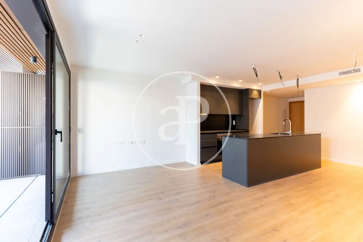 Sala de estar de Piso en venta en Sant Cugat del Vallès con Aire acondicionado, Calefacción y Terraza