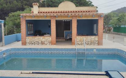 Piscina de Casa o xalet en venda en La Pobla de Tornesa amb Jardí privat, Terrassa i Piscina