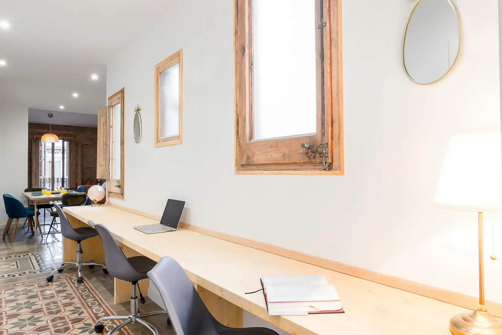 Wohnung zur Miete in Barcelona mit Klimaanlage, Heizung und Möbliert