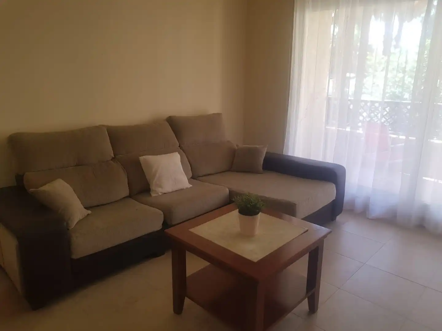 Living room of Flat for rent in Vícar  with Air Conditioner, Heating and Terrace