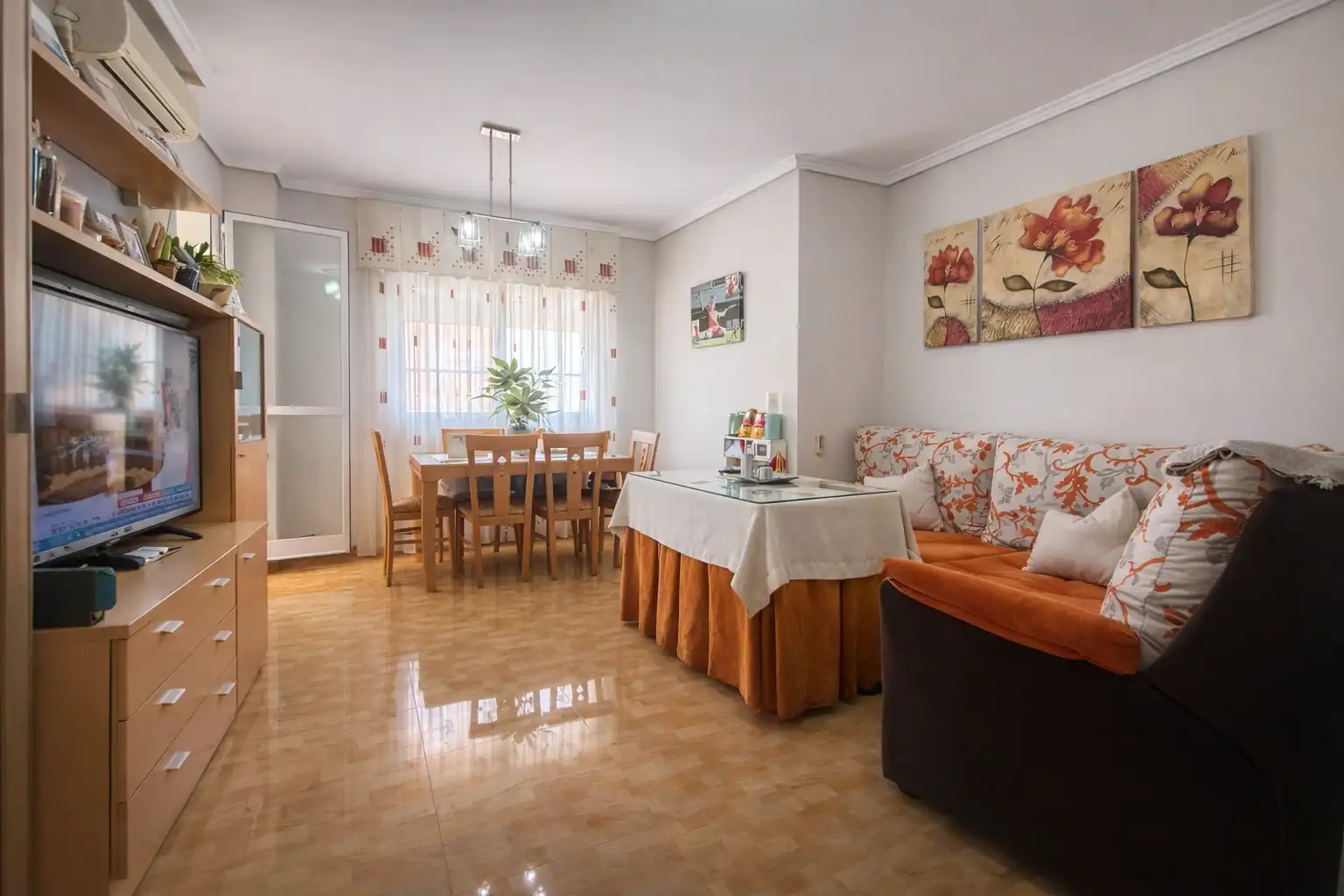 Sala de estar de Piso en venta en Huelva con Aire acondicionado