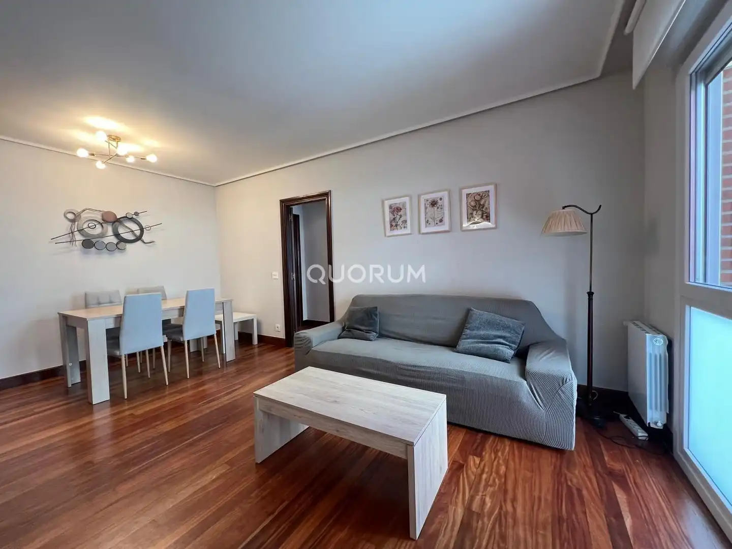 Wohnzimmer von Wohnung zur Miete in Bilbao  mit Heizung und Möbliert