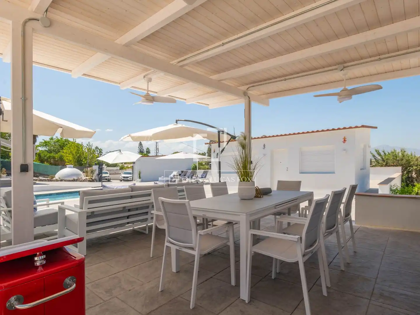 Terrassa de Finca rústica en venda en Cártama amb Aire condicionat, Jardí privat i Terrassa