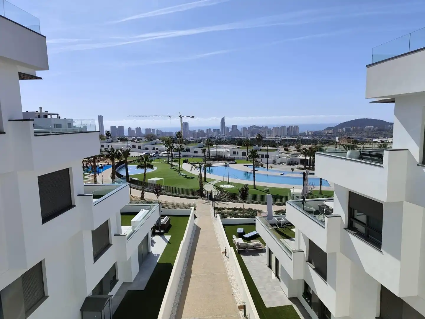 Apartament amb piscina en venda a Balcón de Finestrat - Terra Marina, imagen 2