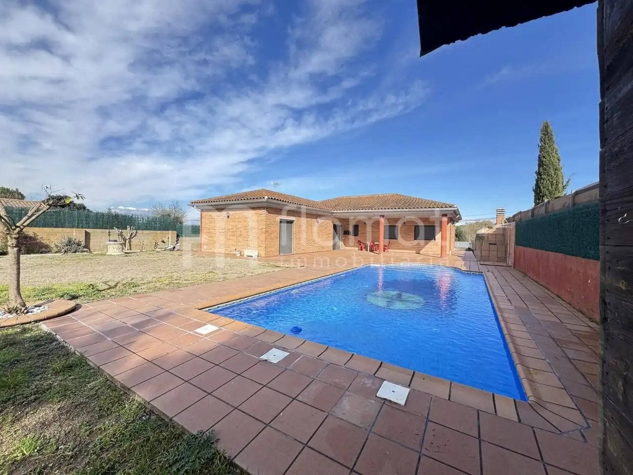 Piscina de Casa o xalet en venda en Caldes de Malavella amb Jardí privat i Piscina