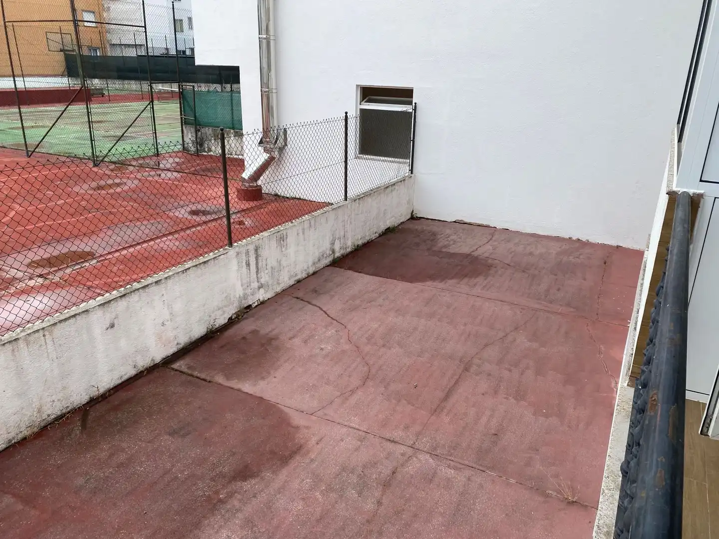 Terraza de Piso de alquiler en Lugo con Calefacción y Trastero