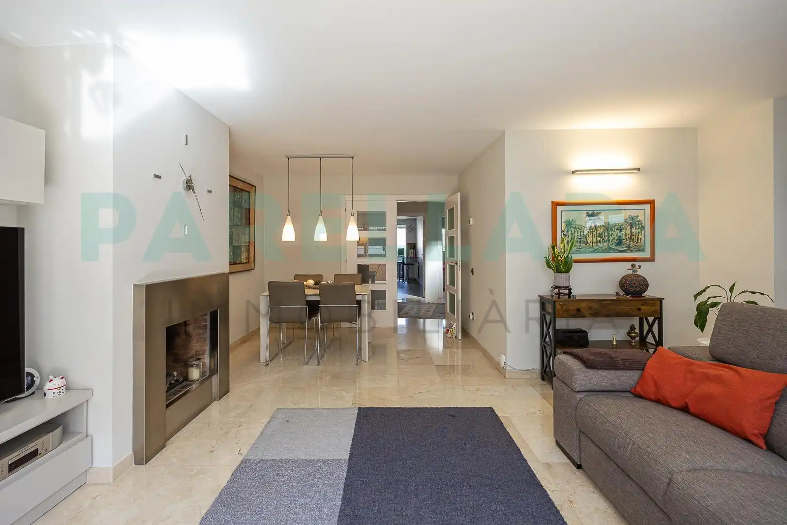 Living room of Duplexes for sale in Badalona  with Air Conditioner, Heating and Terrace