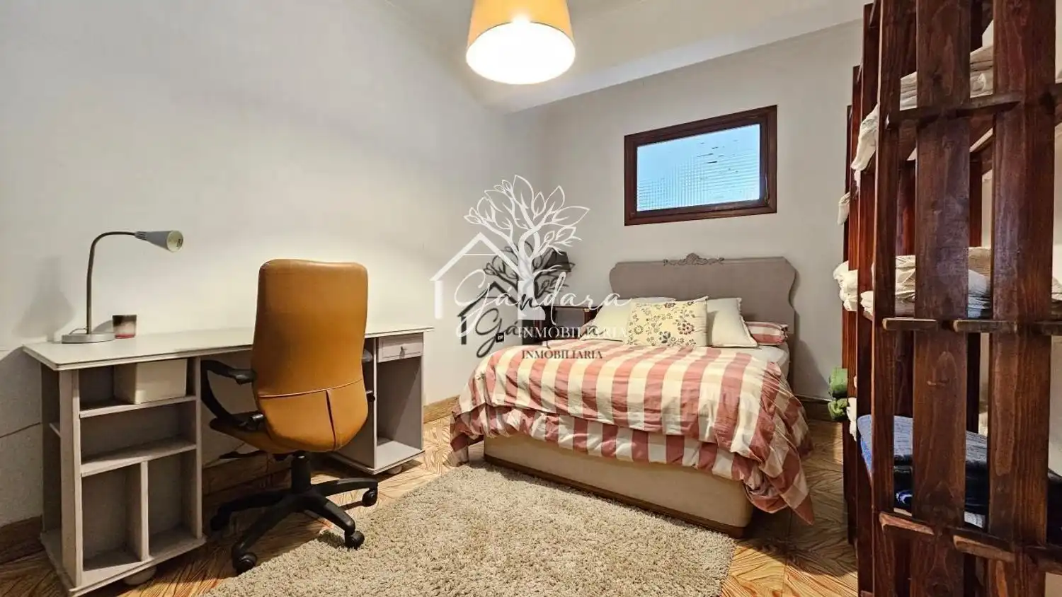 Bedroom of Flat for rent in Ferrol  with Heating, Furnished and Oven