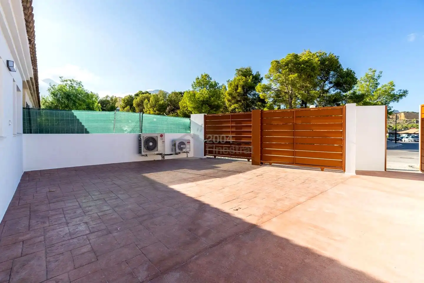 Terraza de Casa adosada en venta en La Nucia con Aire acondicionado, Jardín privado y Terraza