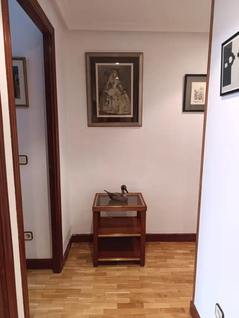 Jardín de Piso de alquiler en Oviedo  con Calefacción, Parquet y Terraza