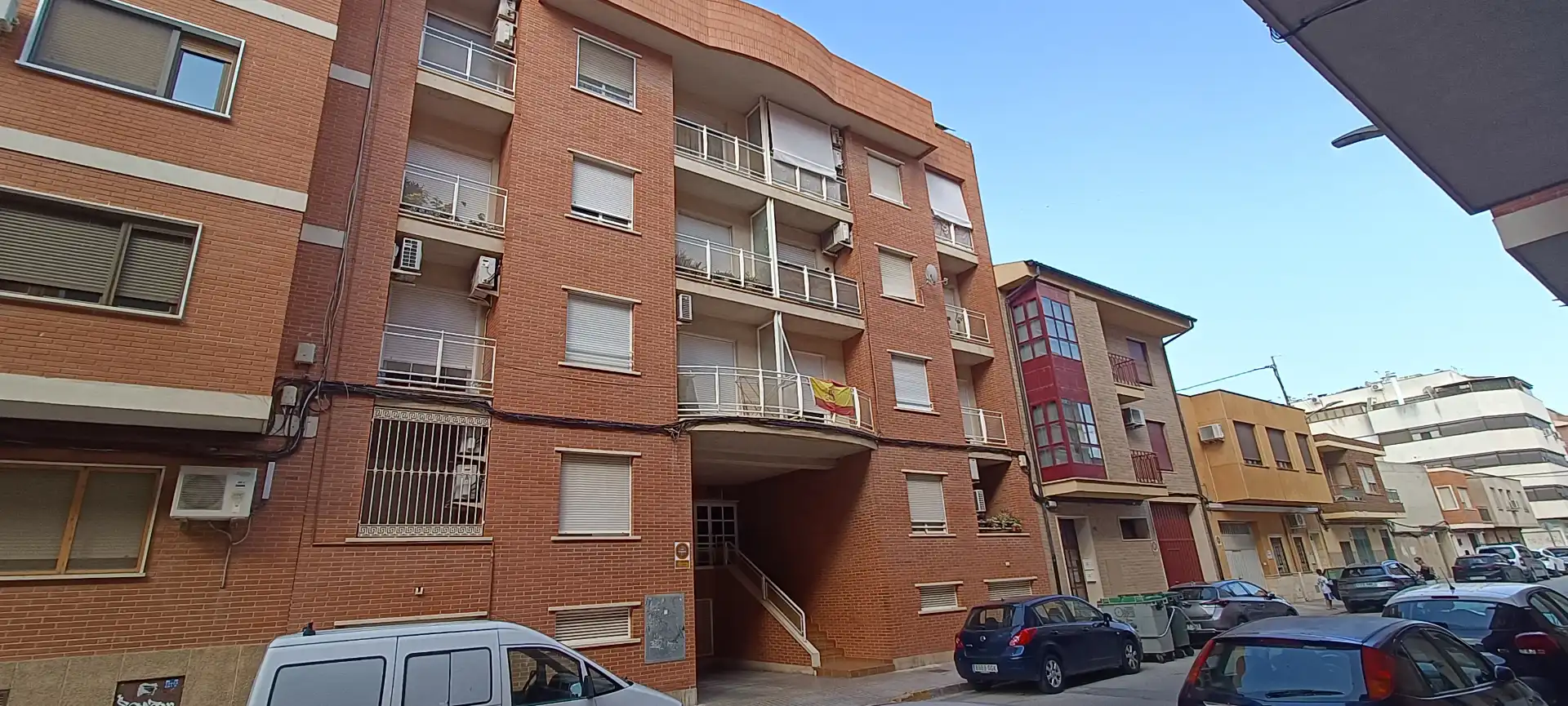 Vista exterior de Ático en venta en Almansa con Aire acondicionado y Terraza