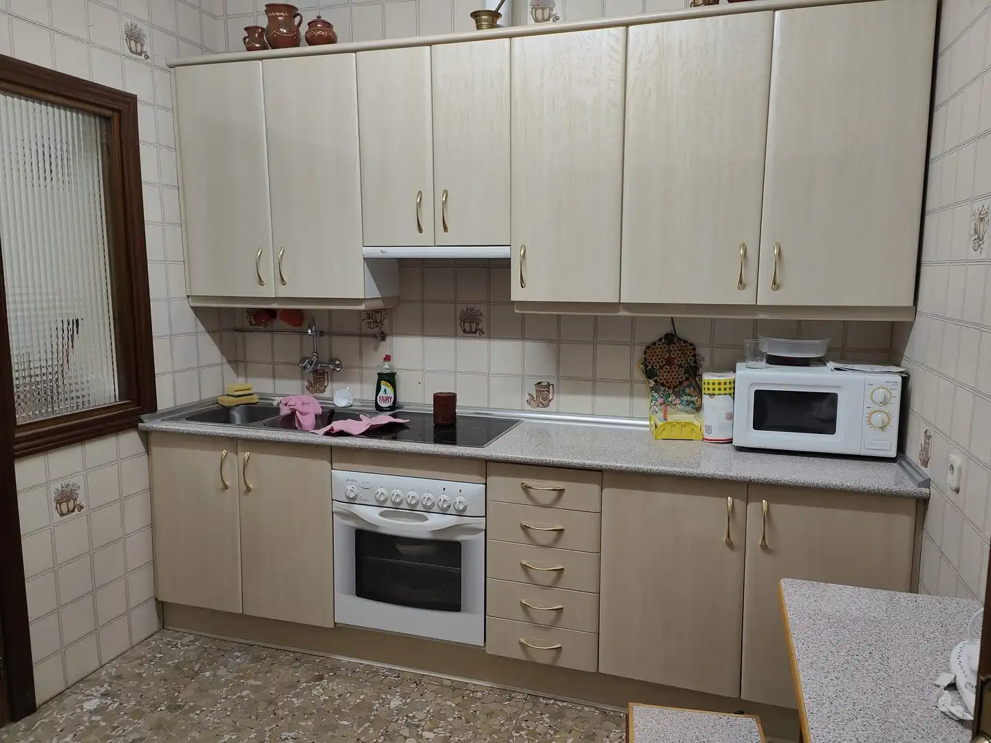 Cocina de Casa o chalet en venta en Corral de Almaguer con Calefacción, Parquet y Terraza