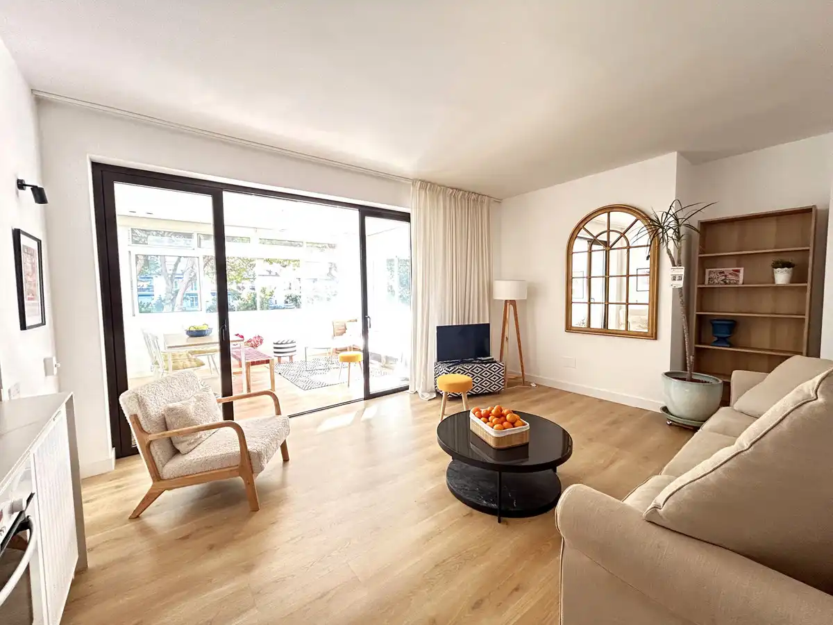 Wohnzimmer von Wohnung zum Verkauf in Marbella mit Klimaanlage, Terrasse und Möbliert