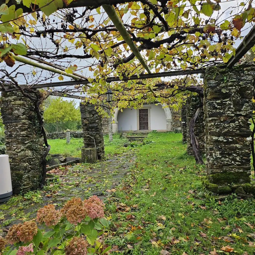 Garten von Country house zum Verkauf in Arzúa mit Klimaanlage, Heizung und Privatgarten