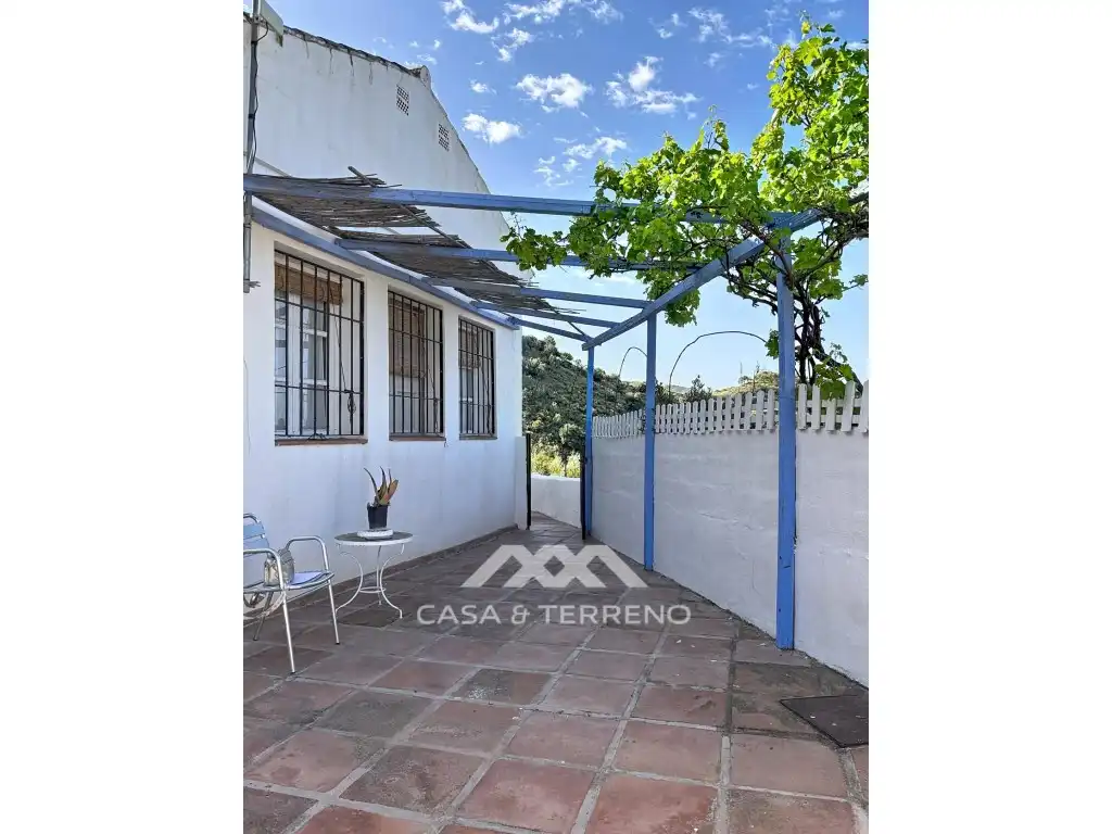 Terrassa de Casa o xalet en venda en Canillas de Aceituno amb Jardí privat, Terrassa i Piscina