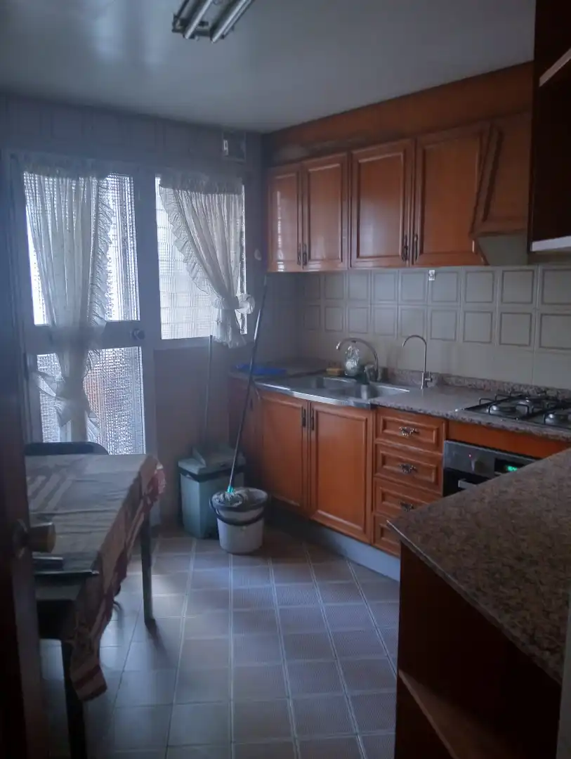Cocina de Piso de alquiler en Valencia con Amueblado y Balcón