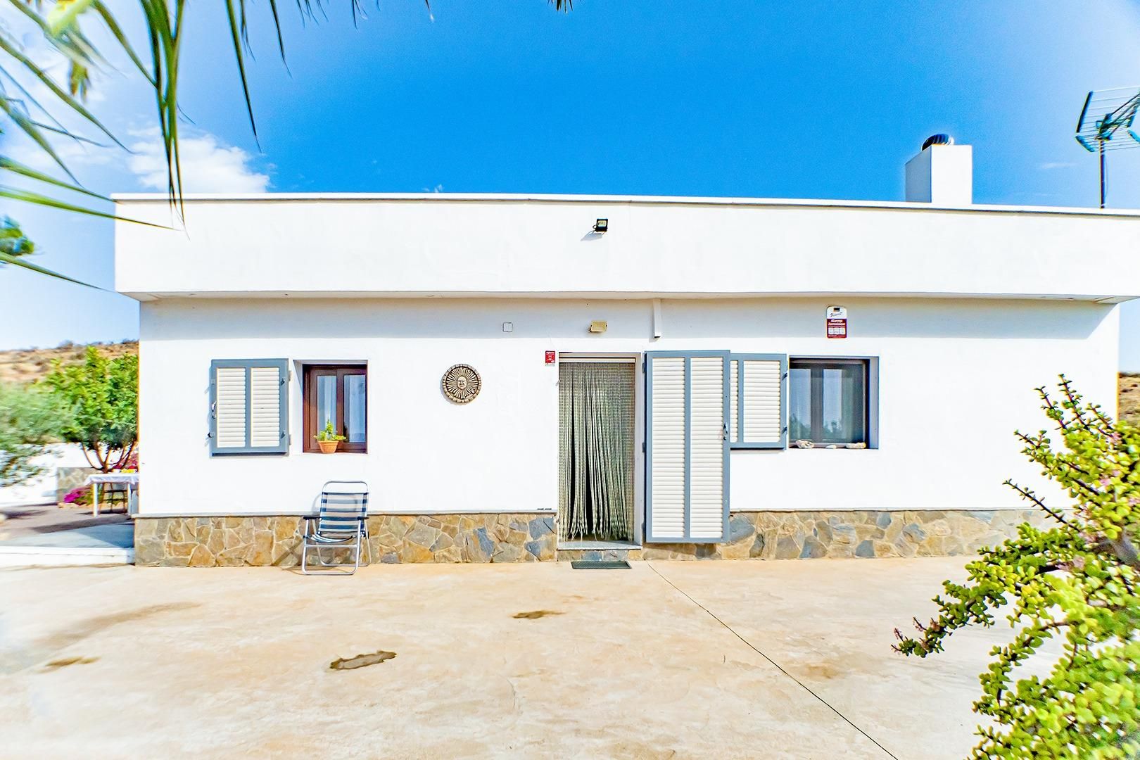 Exterior view of House or chalet for sale in Níjar  with Air Conditioner, Private garden and Swimming Pool