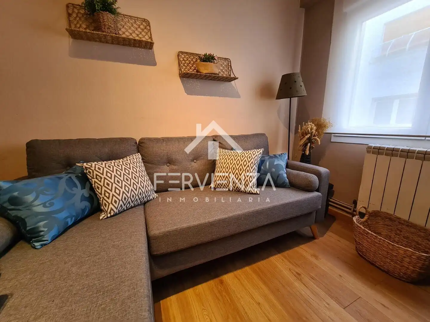 Sala d'estar de Pis en venda en Oviedo 