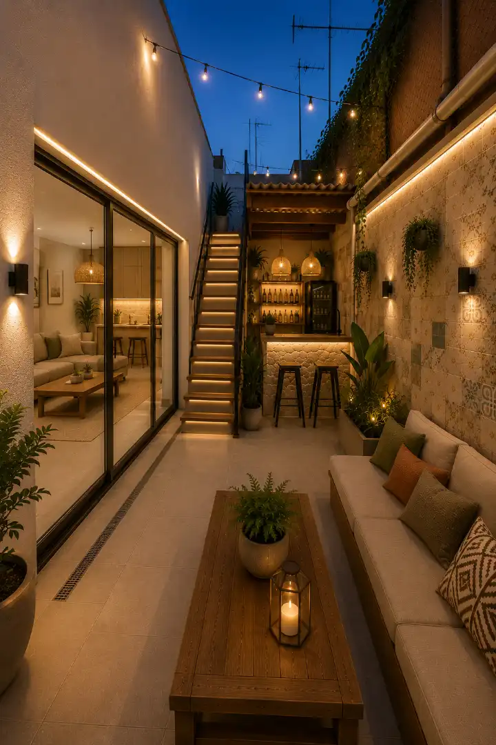 Terraza de Casa adosada en venta en Cartagena con Terraza, Trastero y Alarma