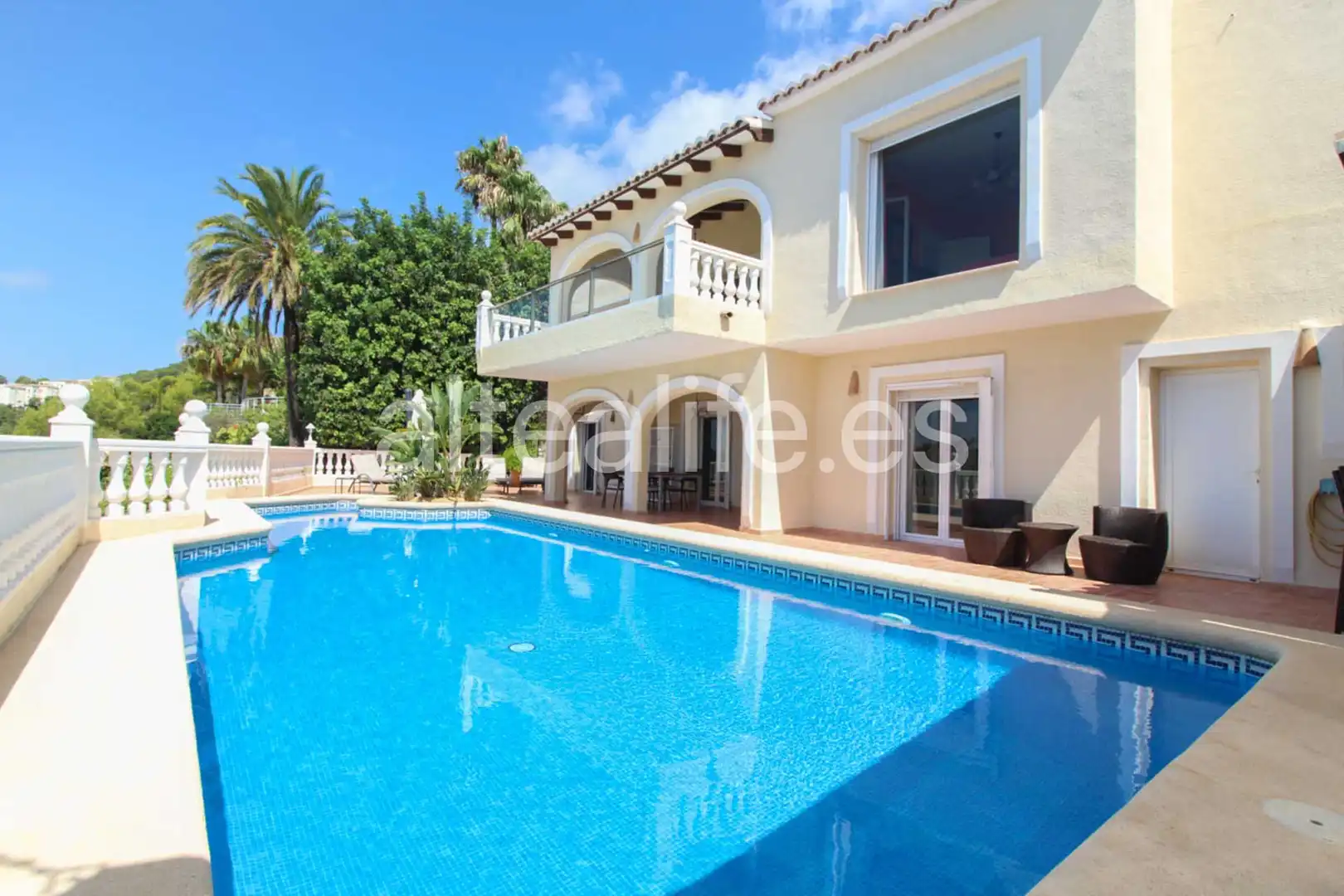 Exterior view of Houses for sale in Altea  with Air Conditioner, Heating and Private garden
