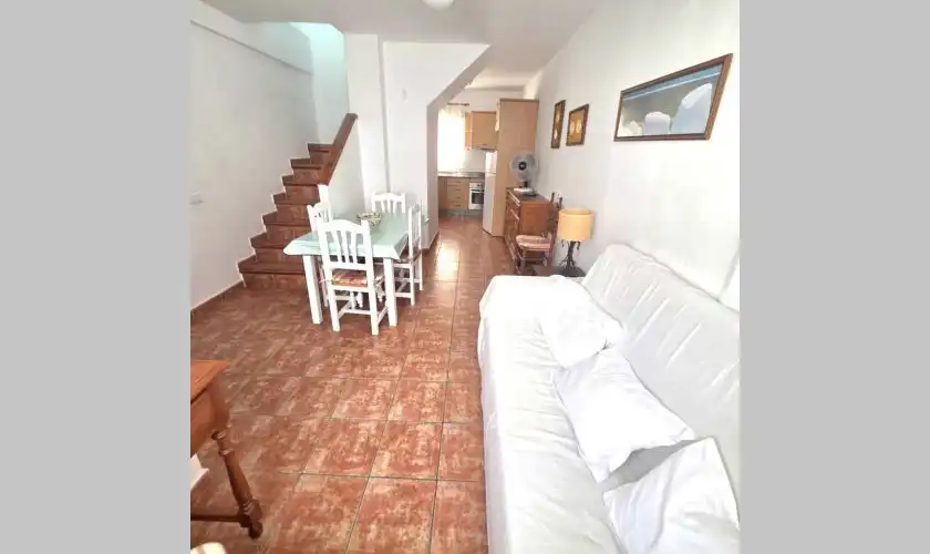 Wohnzimmer von Maisonette zum Verkauf in Níjar mit Klimaanlage, Heizung und Terrasse