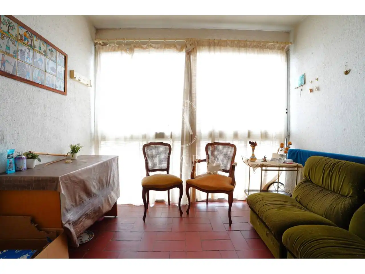 Sala de estar de Piso en venta en Llagostera con Calefacción, Trastero y Balcón