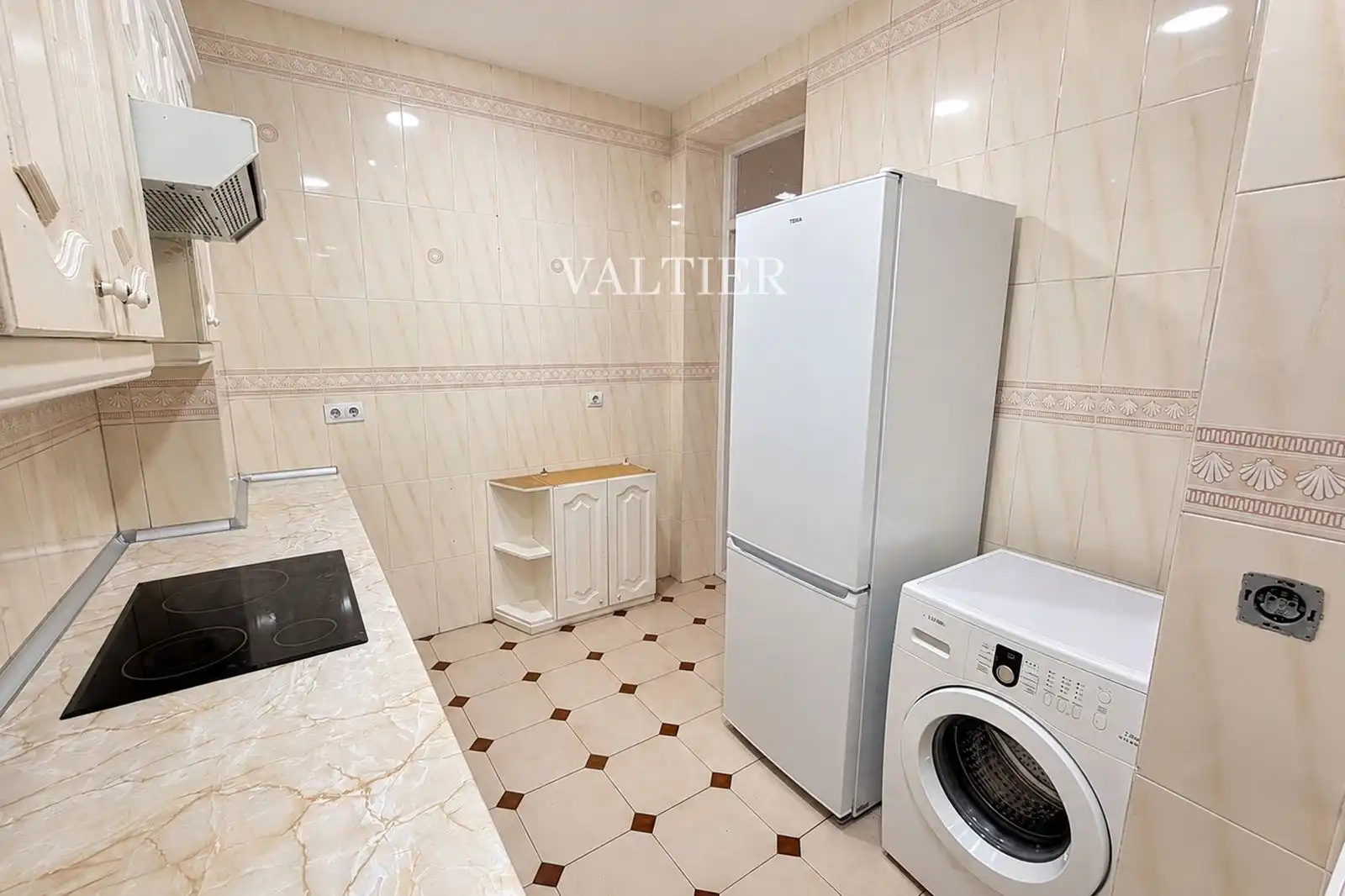 Cocina de Piso de alquiler en Madrid con Amueblado
