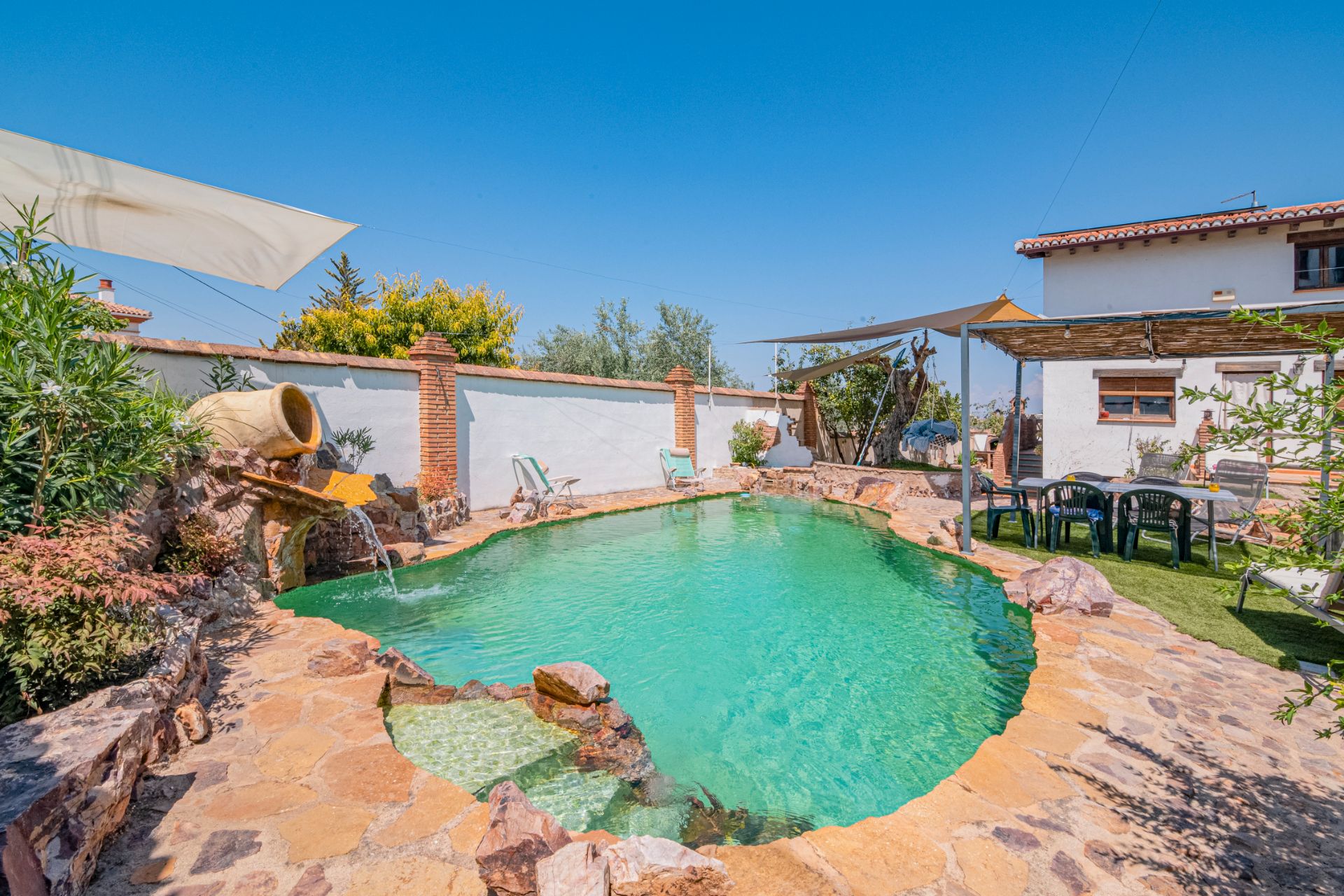 Piscina de Casa o xalet en venda en Víznar amb Aire condicionat, Calefacció i Jardí privat