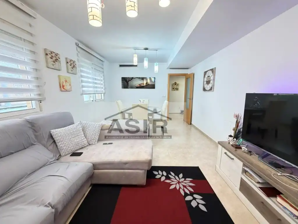 Sala d'estar de Pis en venda en Benicull de Xúquer amb Aire condicionat