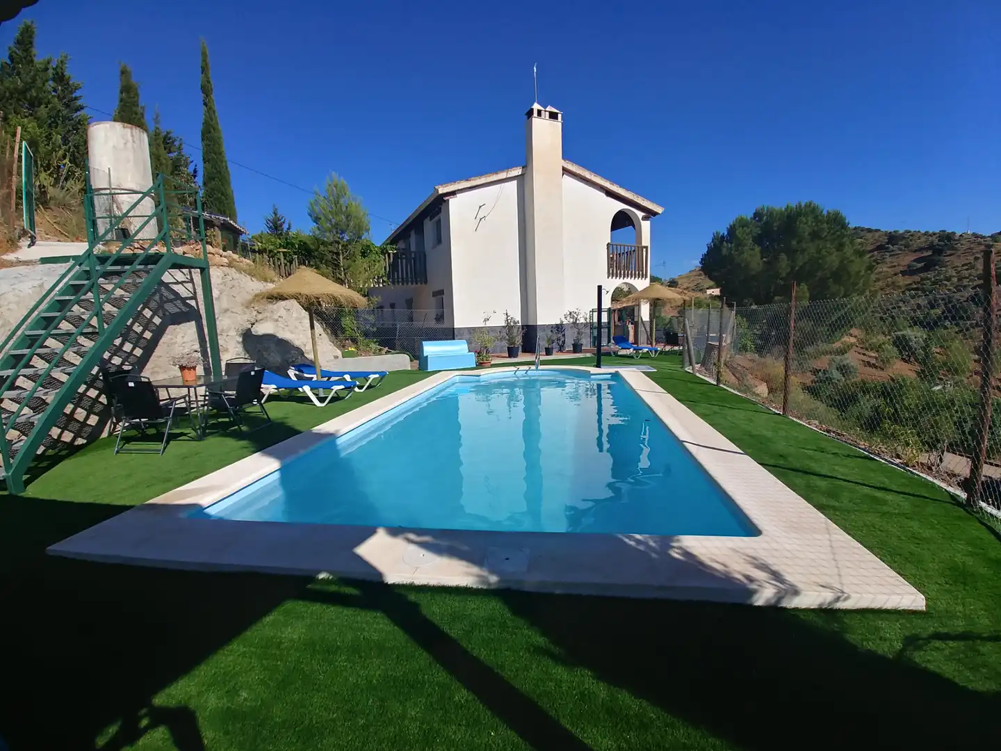 Piscina de Finca rústica en venta en Almogía con Aire acondicionado, Terraza y Piscina