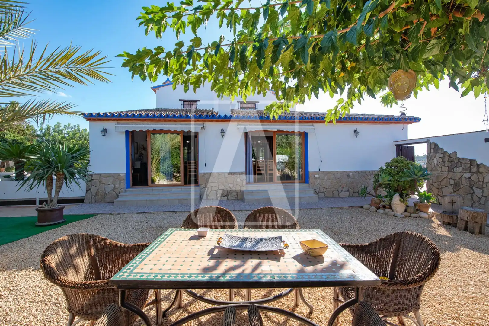 Jardí de Finca rústica en venda en Teulada amb Aire condicionat, Calefacció i Jardí privat