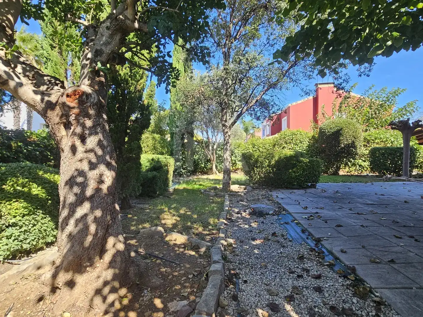 Jardín de Casa adosada en venta en Montealegre 