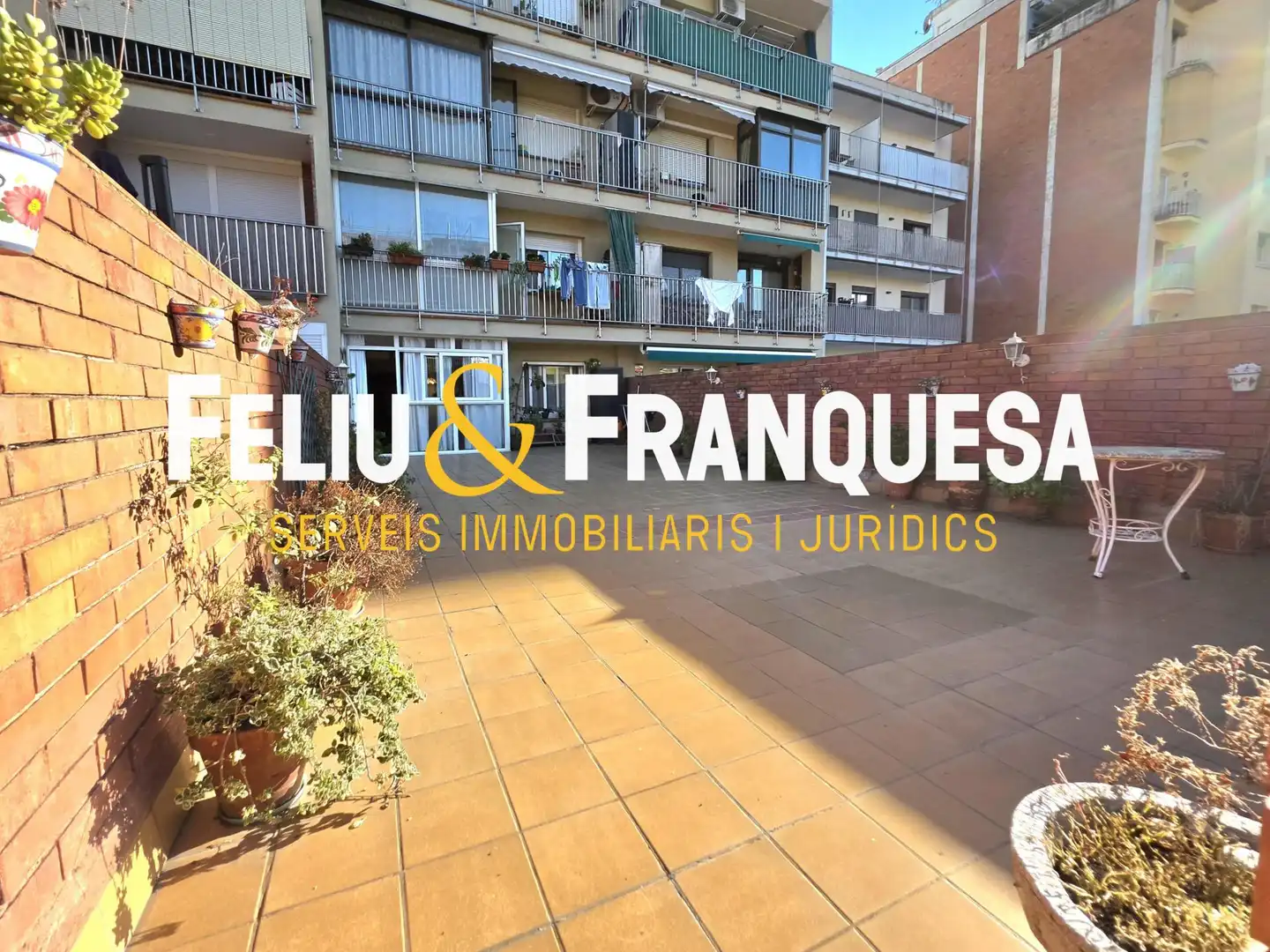 Exterior view of Flat for sale in El Coll