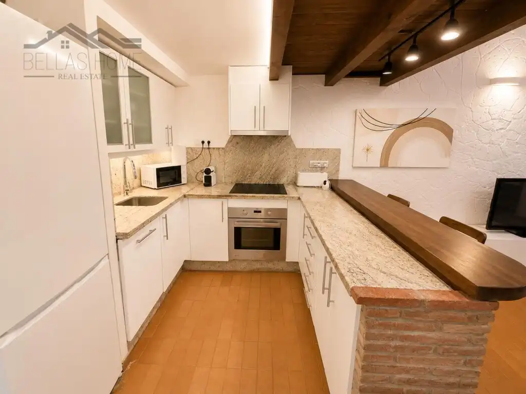 Kitchen of Duplexes for rent in Estepona  with Air Conditioner, Terrace and Furnished