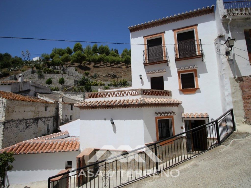 Exterior view of House or chalet for sale in Salares  with Terrace