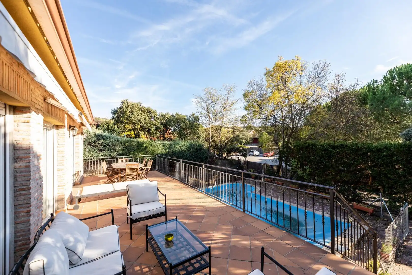 Terraza de Casa o chalet en venta en Torrelodones con Aire acondicionado, Calefacción y Jardín privado