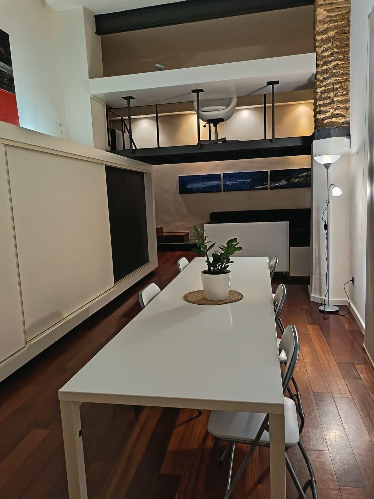 Dining room of Flat to rent in Tortosa  with Air Conditioner, Heating and Parquet flooring